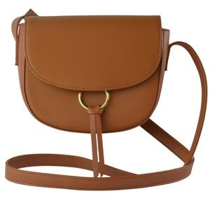 NWT Leather Crossbody Bag